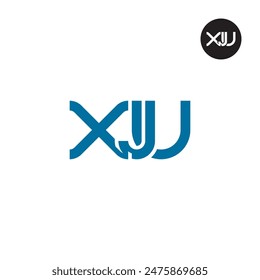 XJU Logo Letter Monogram Design