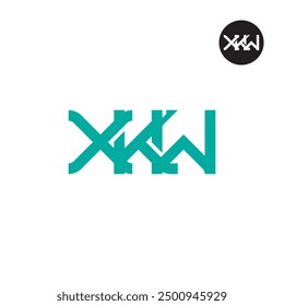 XKW Logo Letter Monogram Design