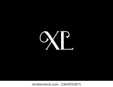 XL  letter logo design and grapic design 