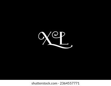 XL letter logo design and monogram logo