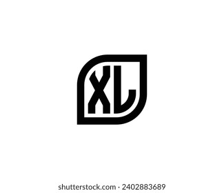 XL logo design vector template