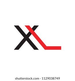 XL logo letter design