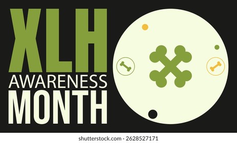 XLH awareness month design templet, Strength in Every Step