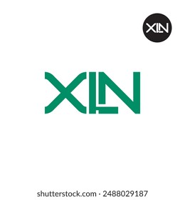 XLN Logo Letra Monograma Diseño
