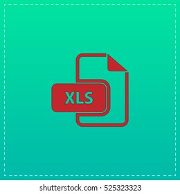 Xls Extension Text File Type Red Stock Vector (Royalty Free) 525323323 ...