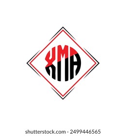 XMA LOGO X M A TEXT LOGO DEGINE XMA LETTER