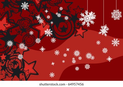xmas background in vector format