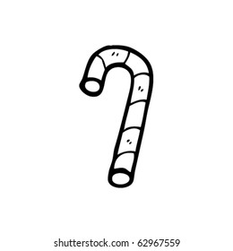 xmas candy cane cartoon