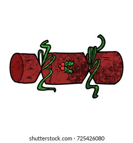 caricatura de xmas cracker