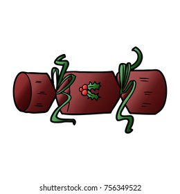 xmas cracker cartoon