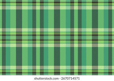 Xmas fabric check background, diagonal texture vector plaid. Hipster tartan pattern textile seamless in mint and green colors palette.