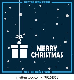 xmas gift vector illustration EPS 10.