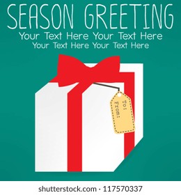 xmas greeting card
