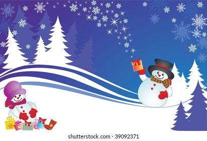 Xmas greeting card