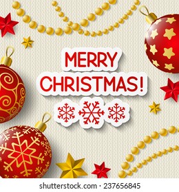 Xmas greeting card for Your design