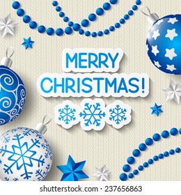 Xmas greeting card for Your design