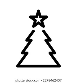 Ilustración de diseño de símbolo del vector de icono de navidad