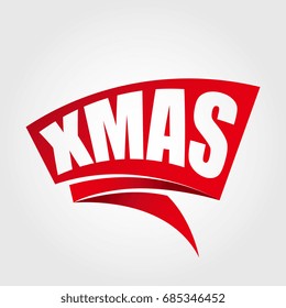 Xmas labels banners