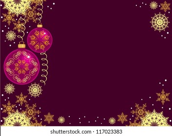 xmas postcard