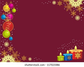 xmas postcard
