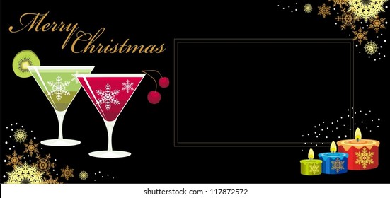 xmas postcard