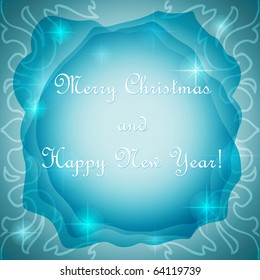 Xmas poster(Merry Christmas and Happy New Year background )