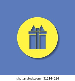 xmas present icon 