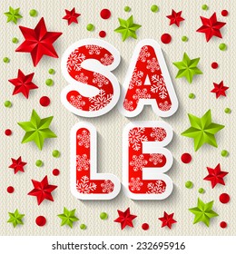 Xmas sale concept for Your design