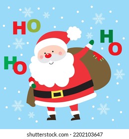 Xmas Santa bring a gifts