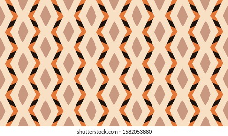 Xmas Seamless Pattern Delicate Beautiful Ornament. Pattern Background. Geometric Fashion Fabric Print. Repeating Fashion Texture. Seamless Geometric Pattern.