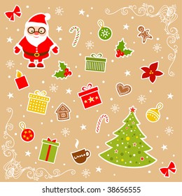Xmas simple icons