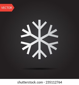 xmas snowflake icon