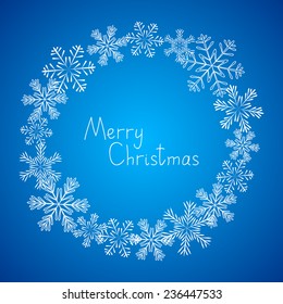 Xmas snowflakes background for Your design