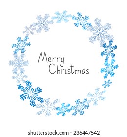 Xmas snowflakes background for Your design