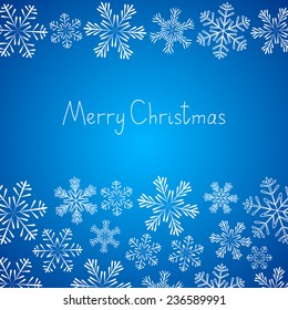 Xmas snowflakes background for Your design