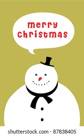 xmas snowman