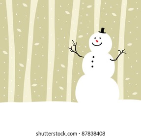 xmas snowman