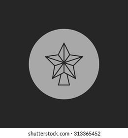 xmas star icon