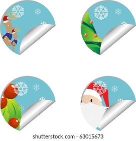 xmas stickers