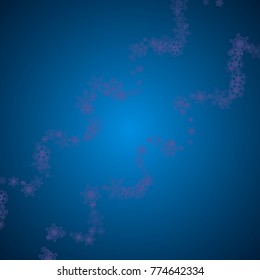 Xmas theme sales with ultraviolet snowflakes.Winter border for flyer, gift card, party invite, retail offer and ad. Christmas trendy background. Holiday banner for xmas theme. New Year frosty backdrop