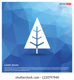 X-Mas Tree Icon - Free vector icon