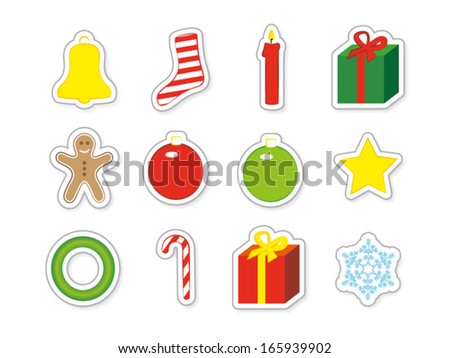 X-mas vector icons
