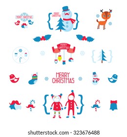 Xmas vector set