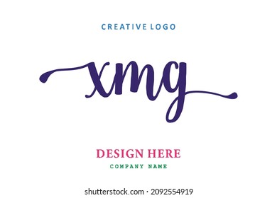 El logotipo de grabado XMG es sencillo, fácil de entender y autoritario