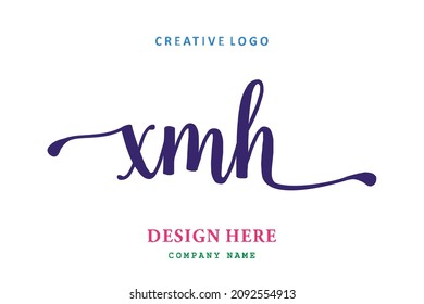 XMH lettering logo is simple, easy to understand and authoritative