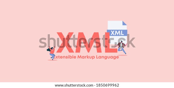 XML extensible markup language. Web programming\
certificate applications security digital privacy and marketing\
form of encryption guarantee convenient transaction certificate\
with vector quality.
