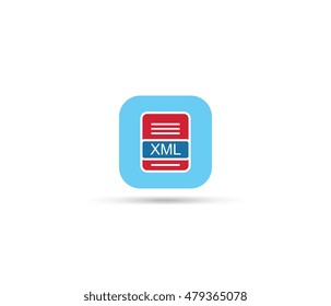 XML File Icon For Websites and Apps