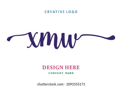 El logotipo de grabado XMW es sencillo, fácil de entender y autorizado