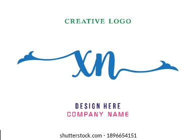 XN lettering logo is simple, easy to understand and authoritative