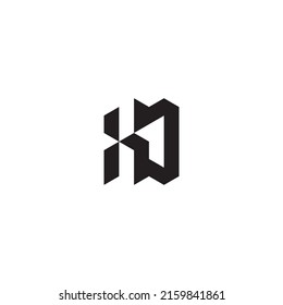 XO initial logo letters in high quality professional design that will print well across any print media